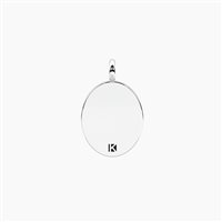 Charm Kidult Woman in Steel Cristallo artificiale 741372 - 741372